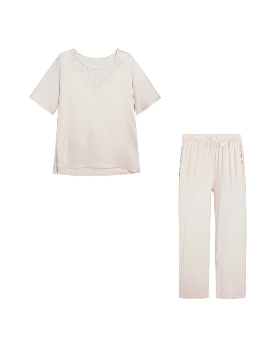 Aimer Short-Sleeve Pajama Set - Image 12