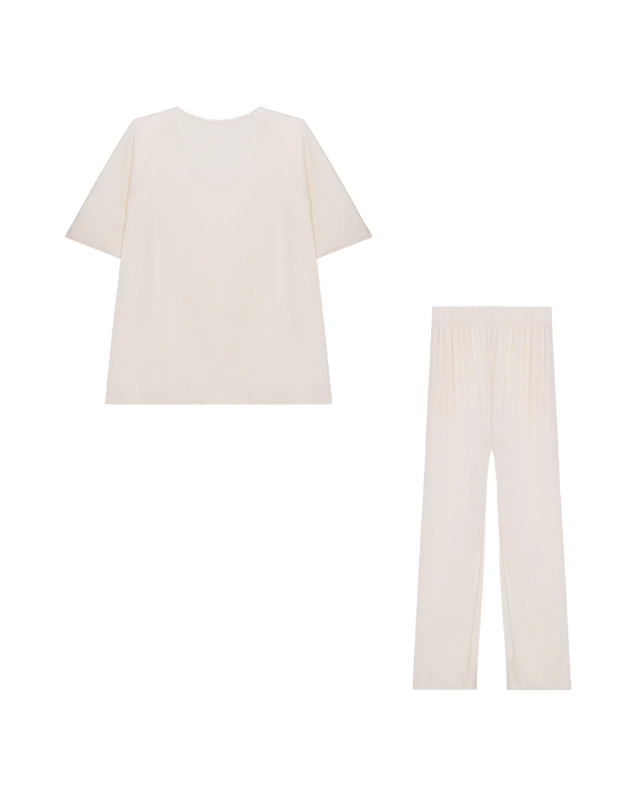 Aimer Short-Sleeve Pajama Set - Image 13