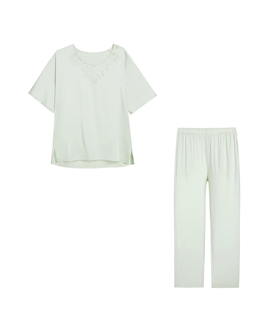 Aimer Short-Sleeve Pajama Set - Image 6