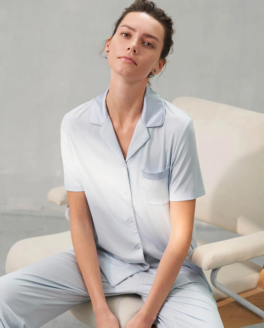 Aimer Short-Sleeve Pajama Set - Image 6