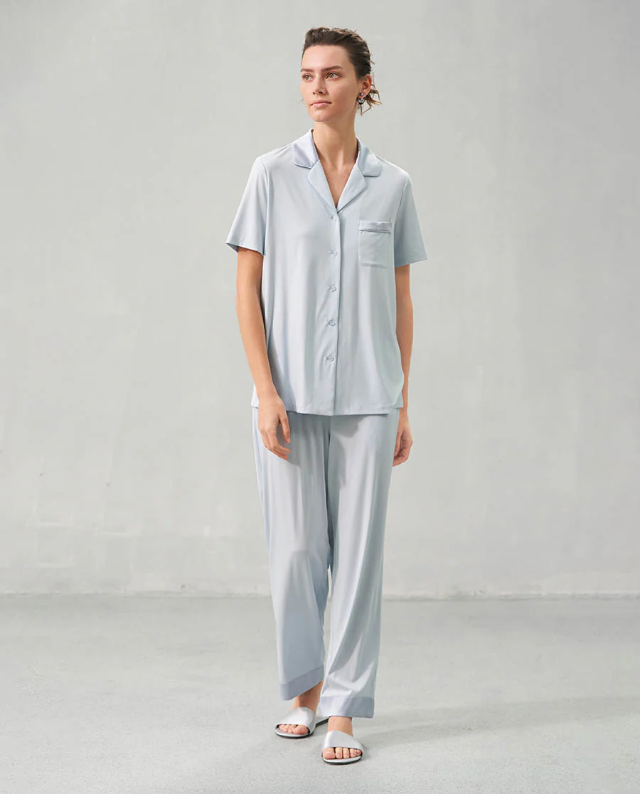 Aimer Short-Sleeve Pajama Set - Image 7