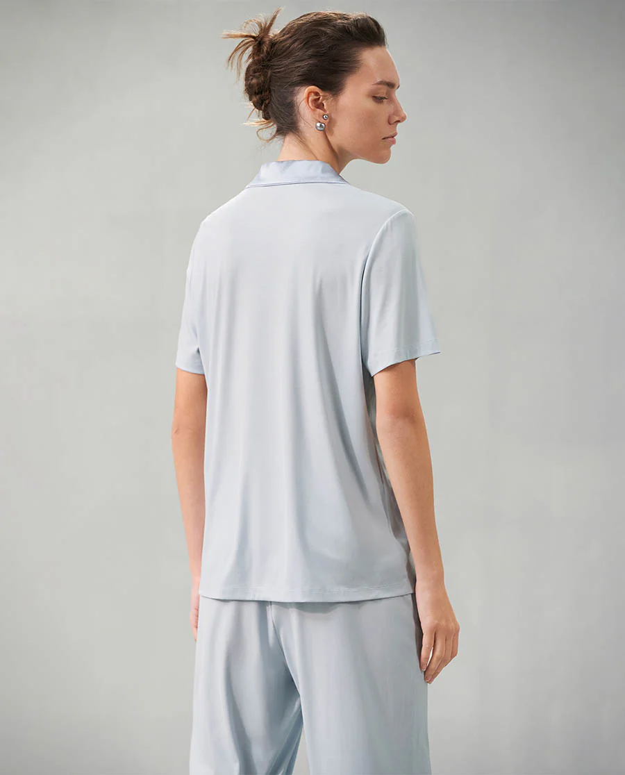 Aimer Short-Sleeve Pajama Set - Image 8