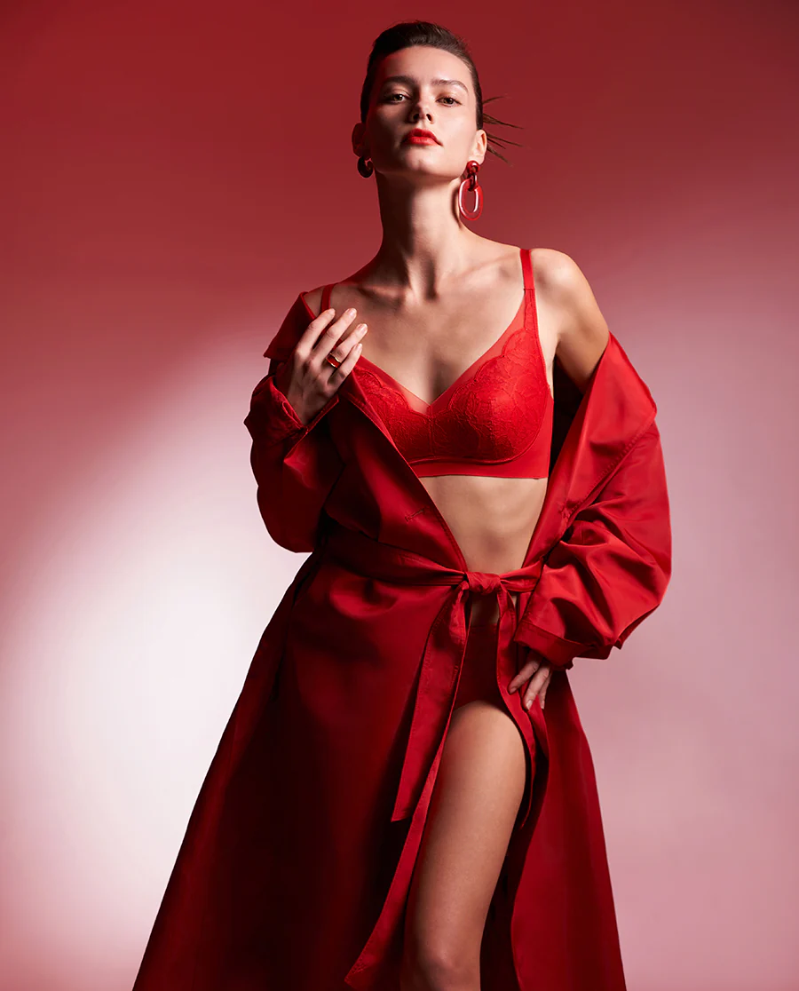 Aimer Wireless Bra & Panty Set with Storage Bag - Image 21